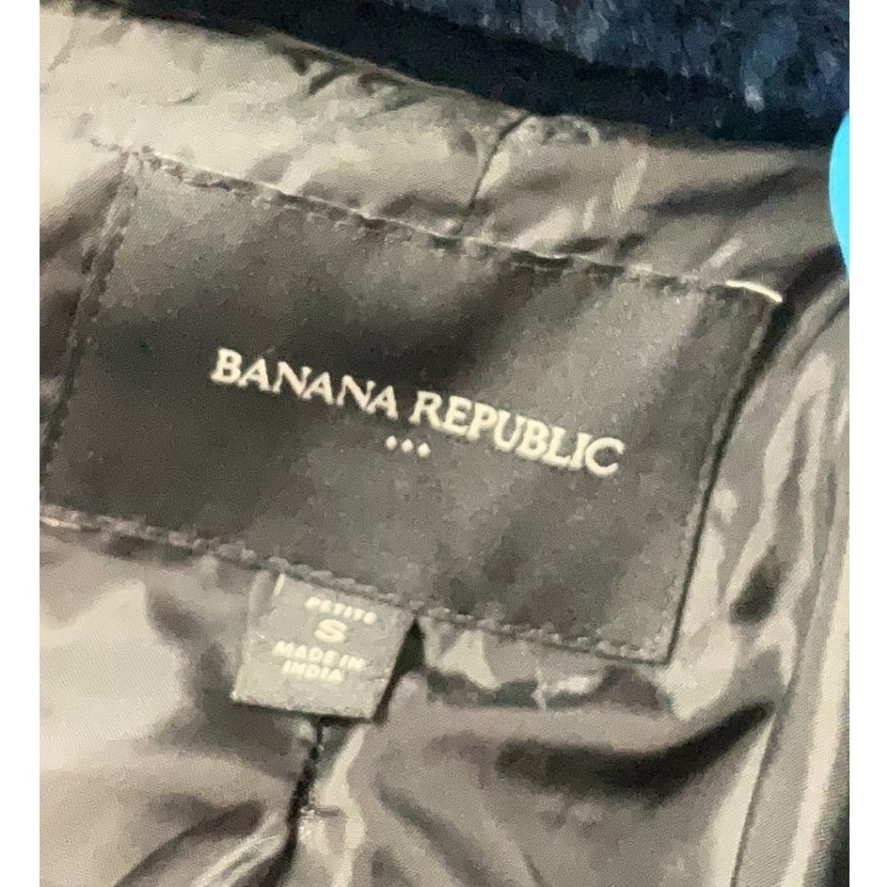 Banana Republic Faux Fur Bomber Jacket - Picture 3 of 7